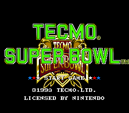 Tecmo Super Bowl